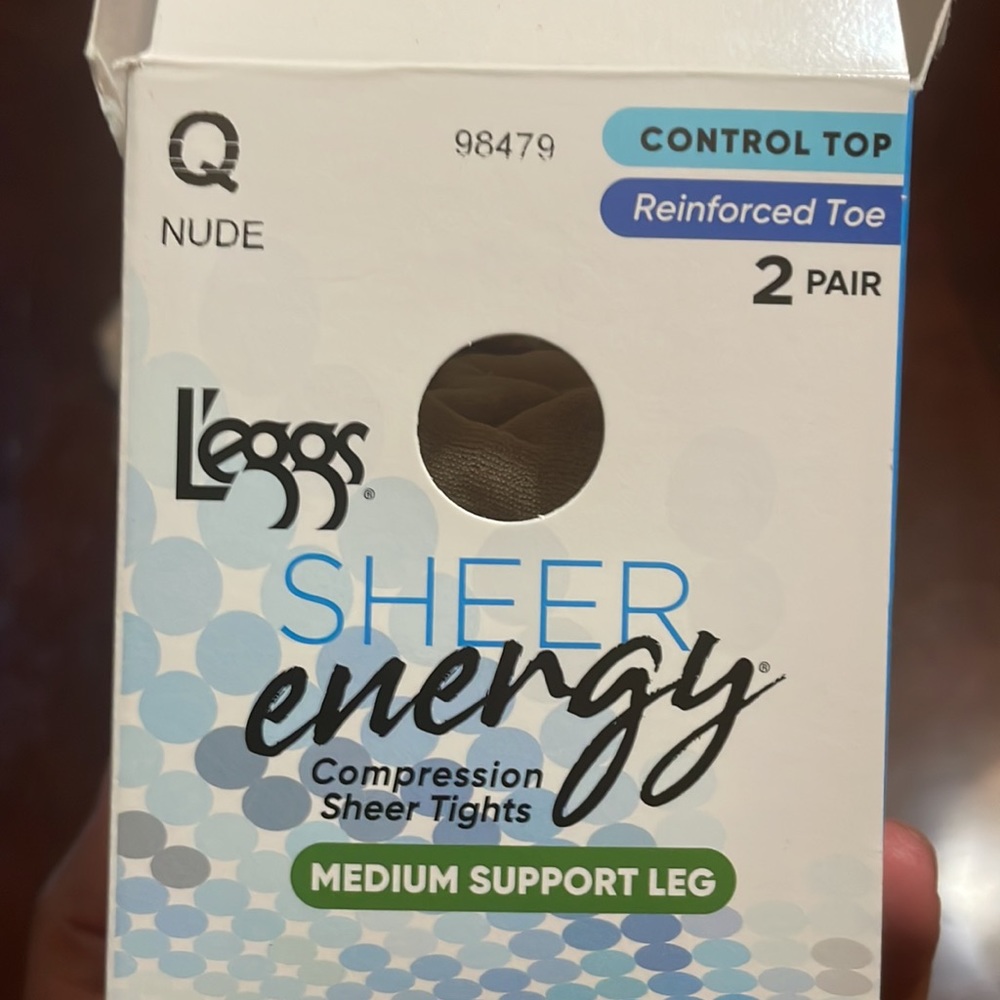 Compression Sheer Tights - Picture 4 of 4